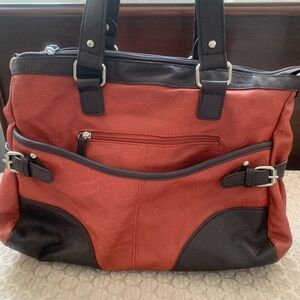 Fiorelli Red and Brown Shoulder Bag